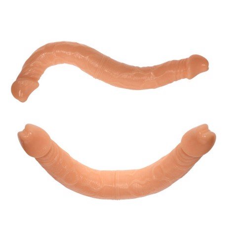 Dương vật giả 2 đầu siêu mềm dẻo uốn cong đa chiều Baile Double Dong