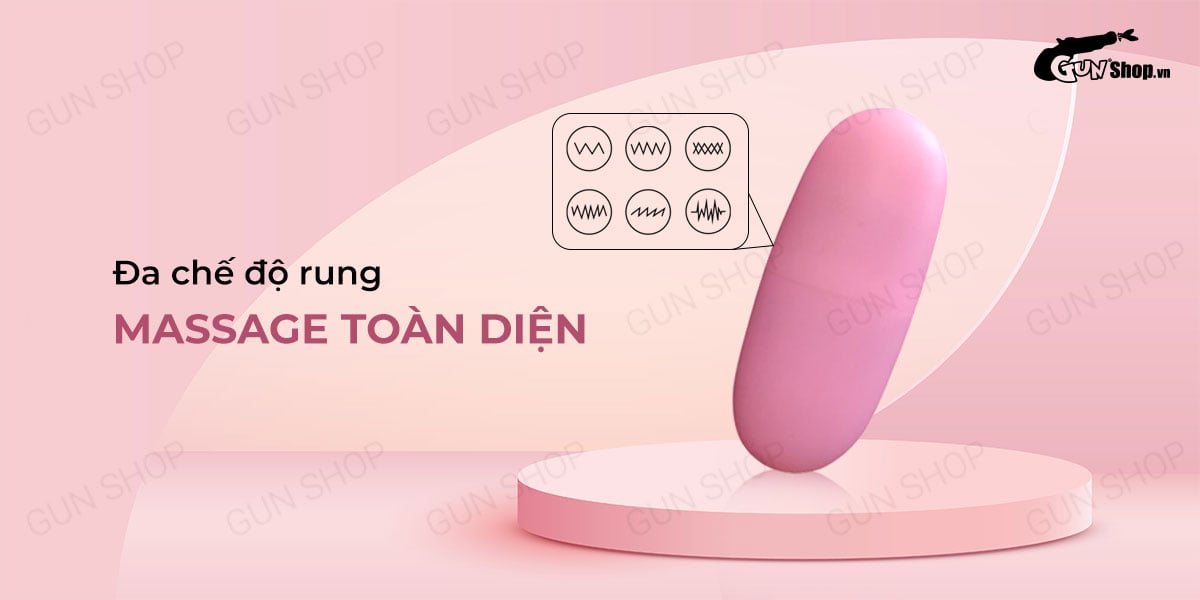 Trứng rung cao cấp 1 đầu pin Man Nuo 4.5V Hàng Đẹp Giá Tốt