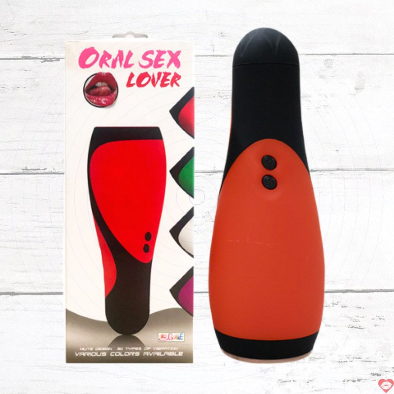 Âm đạo giả Baile Oral Sex Lover 30 chế độ rung, pin tiện lợi 