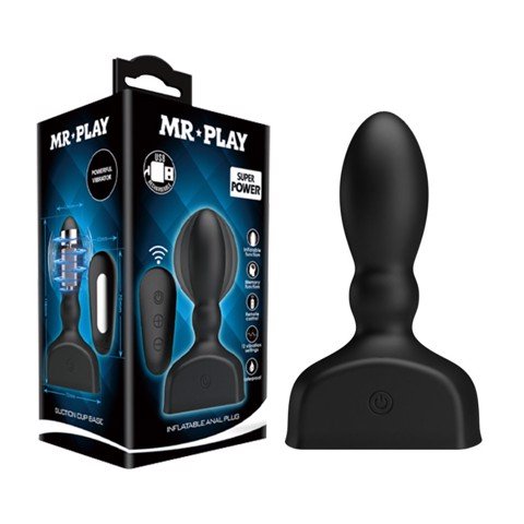 Trứng rung hậu môn 12 chế độ rung dùng sạc - Pretty Love Mr-Play Anal