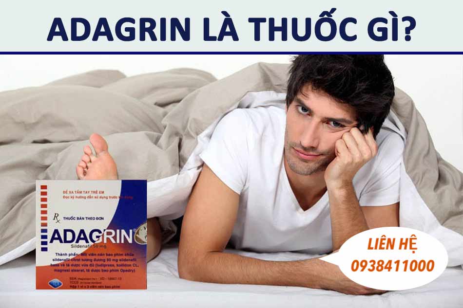 Adagrin 50mg Trị Xuất Tinh Sớm Cương Dương Lâu Tăng Sinh Lý Nam