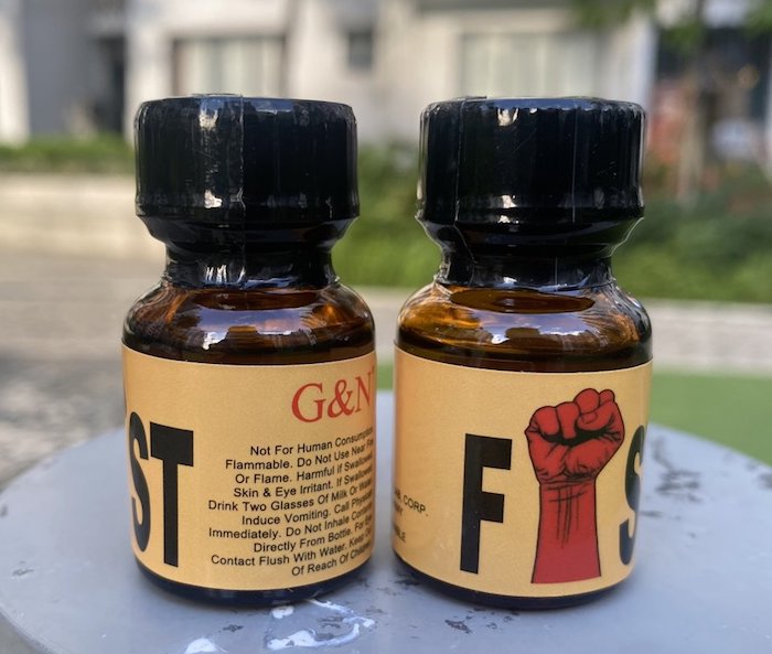 Cửa hàng bán Popper Fist vàng 10ml chính hãng Mỹ USA PWD hàng xách tay