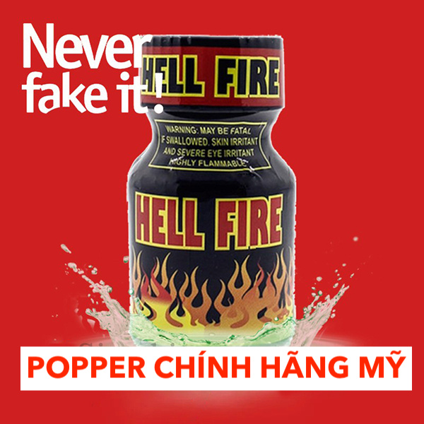 Sỉ Popper Hell fire 10ml chính hãng Mỹ USA PWD loại tốt