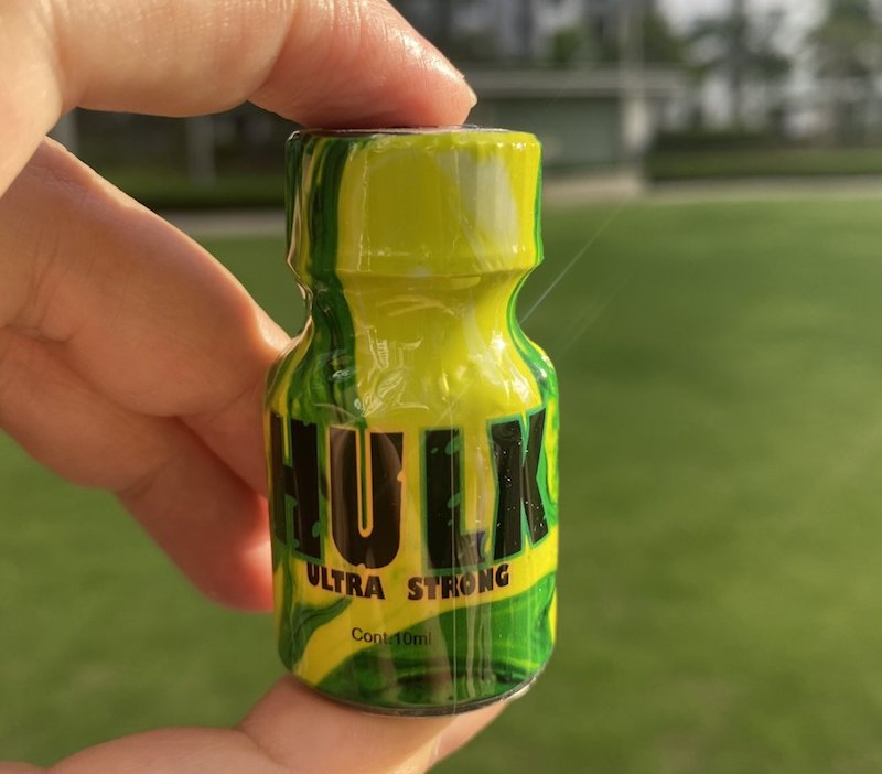 Popper Hulk 10ml chính hãng USA kích thích mạnh mẽ