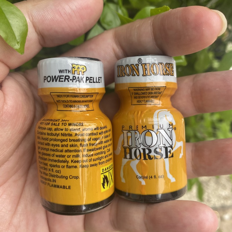 Popper Iron Horse USA 10ml chính hãng Mỹ tăng khoái cảm