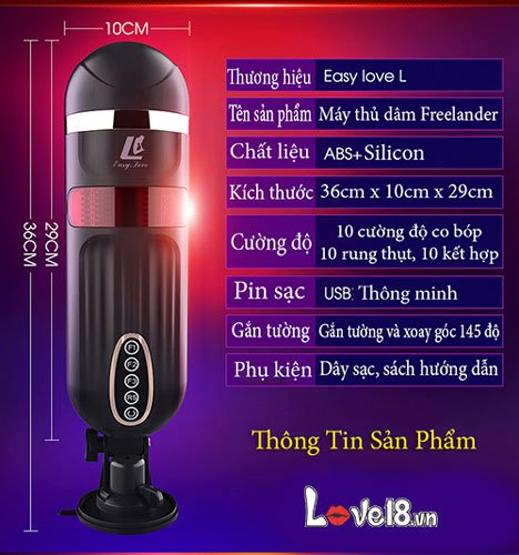 Nhập sỉ Âm Đạo Giả Tự Động FreeLander Cao Cấp Rung Thụt Co Bóp Cực Mạnh Nhật Bản hàng mới về