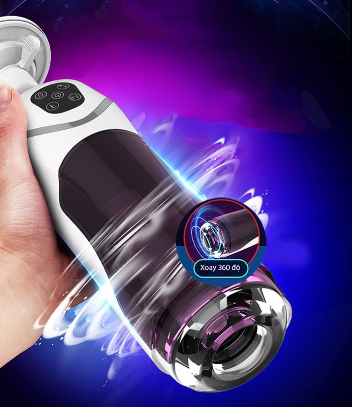 Đánh giá Máy âm đạo tự động xoay thụt LC EasyLove bú mút đa chức năng  nhập khẩu