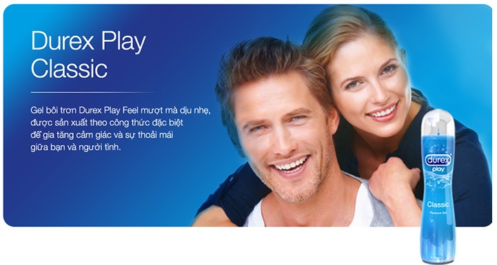 Gel bôi trơn Durex Play Classic 50ml nhẹ nhàng tăng khoái cảm