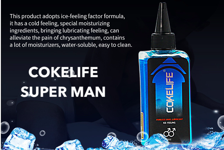 Gel bôi trơn Cokelife Super Man 85g mát lạnh siêu trơn an toàn