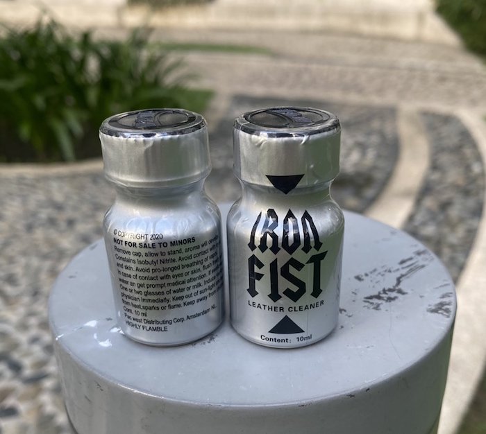 Popper Iron Fist Silver 10ml chính hãng USA giá tốt