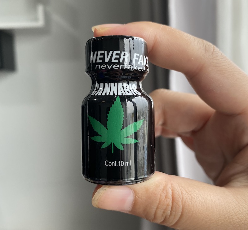 Cửa hàng bán Popper Cannabis 10ml Never Fake It chính hãng Mỹ dành cho Top Bot giá sỉ
