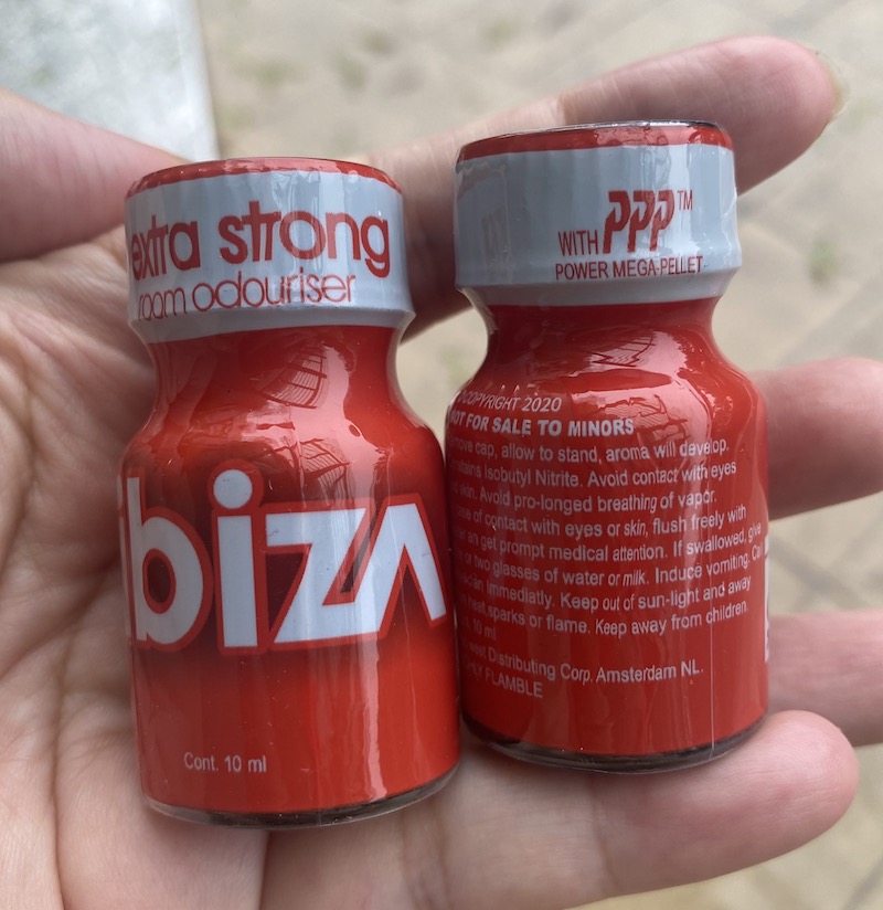 Giá sỉ Popper Ibiza 10ml chính hãng Mỹ USA PWD hàng xách tay