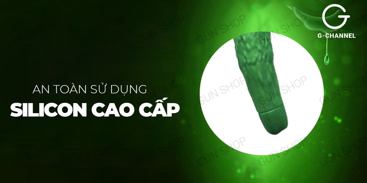  Shop bán Dương vật giả hình dưa leo đa chế độ rung sạc điện - Wistone Cucumber cao cấp