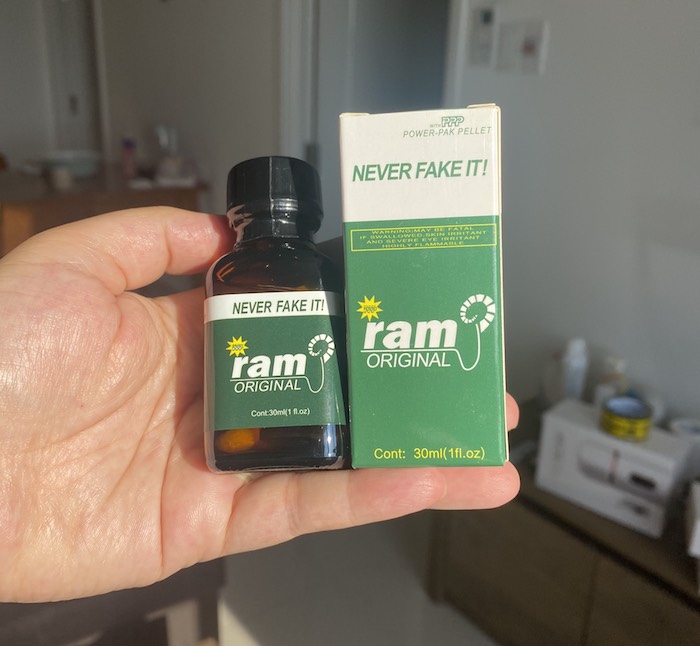 Kho sỉ Popper Ram Original 30ml chính hãng Never Fake It PPP hàng xách tay