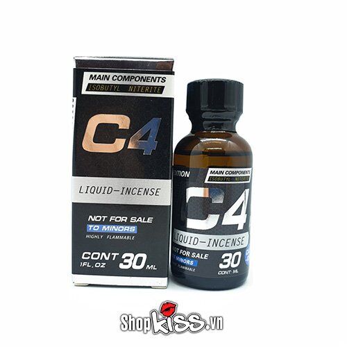Bảng giá Popper C4 Long Lasting 30ml đẳng cấp của phê pha nhập khẩu