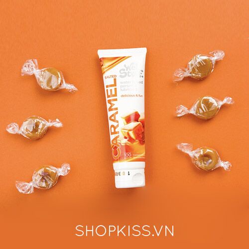 Gel bôi trơn vị Caramel mặn thơm ngon tăng cảm xúc quan hệ miệng