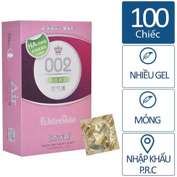 Review Bao cao su HA 002 Water Lotus siêu mỏng giá sỉ