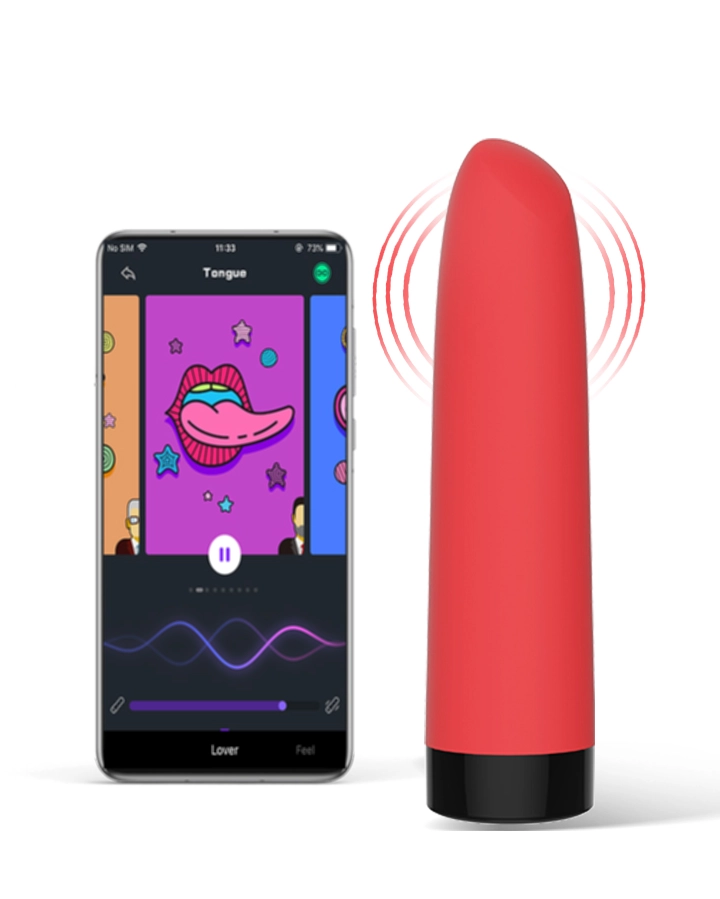 Trứng Rung Thỏi Son Mini App Bluetooth Magic Motion Kích Thích
