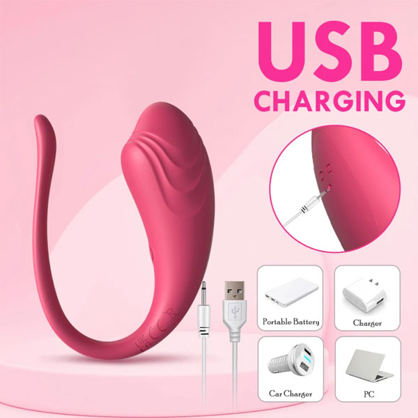 Nhập sỉ Trứng Rung Cá Heo Little Tadpole Điều Khiển App Kết Nối Bluetooth hàng xách tay