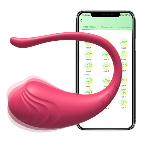 Nhập sỉ Trứng Rung Cá Heo Little Tadpole Điều Khiển App Kết Nối Bluetooth hàng xách tay