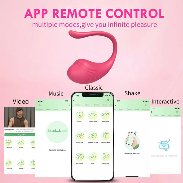 Nhập sỉ Trứng Rung Cá Heo Little Tadpole Điều Khiển App Kết Nối Bluetooth hàng xách tay