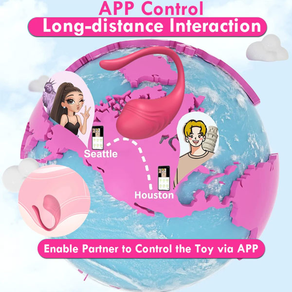 Nhập sỉ Trứng Rung Cá Heo Little Tadpole Điều Khiển App Kết Nối Bluetooth hàng xách tay