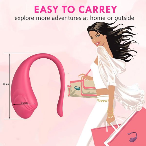 Nhập sỉ Trứng Rung Cá Heo Little Tadpole Điều Khiển App Kết Nối Bluetooth hàng xách tay