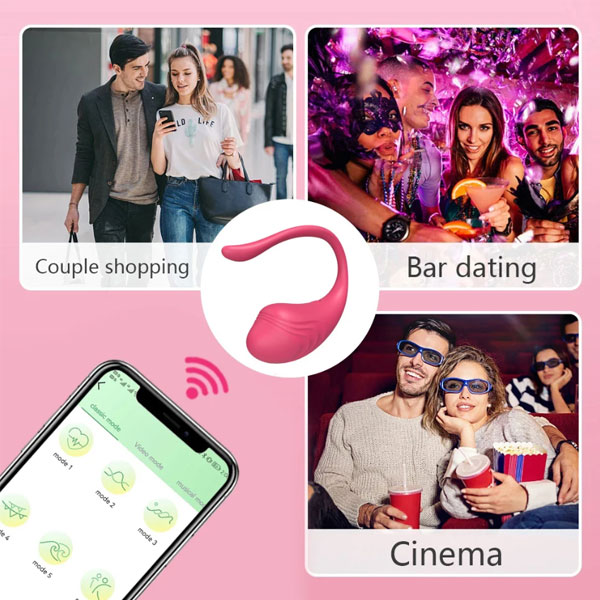 Nhập sỉ Trứng Rung Cá Heo Little Tadpole Điều Khiển App Kết Nối Bluetooth hàng xách tay