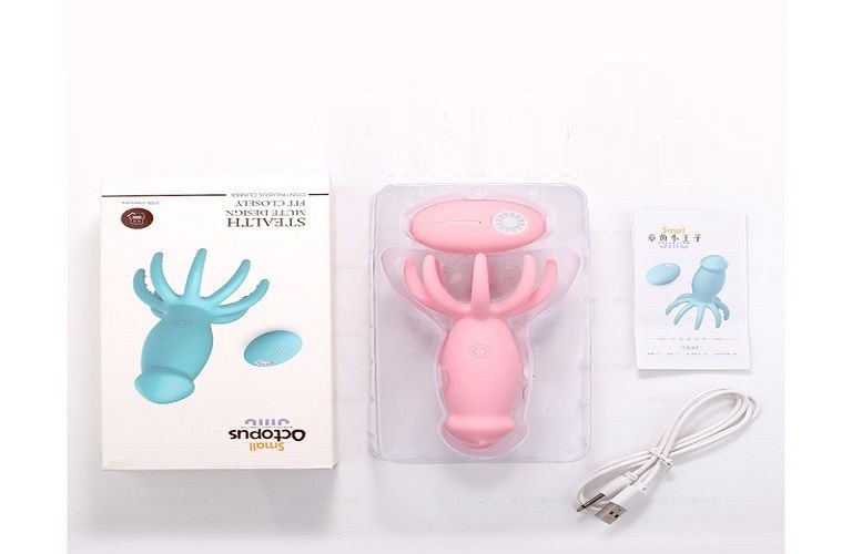 Trứng rung bạch tuộc điều khiển từ xa kích thước nhỏ gọn