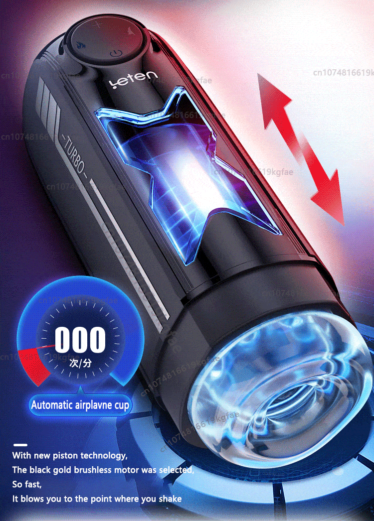 Máy thủ dâm Leten X Speed âm đạo giả đa năng hiệu quả cao