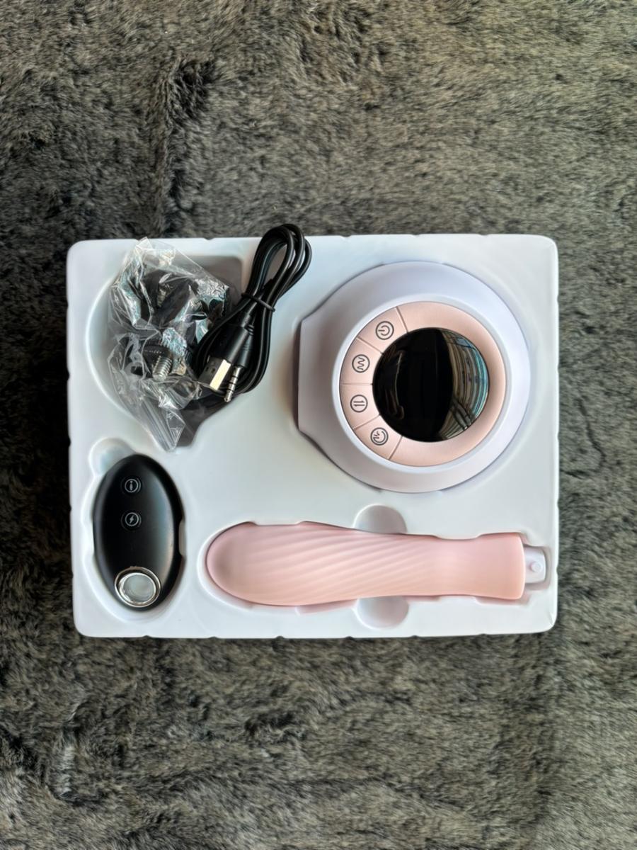 Dildo rung thụt điều khiển từ xa màn hình LCD toả nhiệt cao cấp