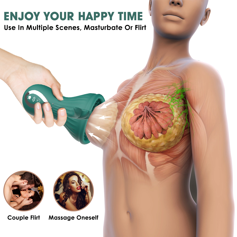 Máy Bú Hút Miyue Cup Gai Nổi Kích Thích Massage Âm Đạo Ngực