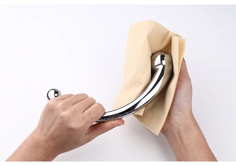 Sỉ Que inox hai đầu cong chữ C dụng cụ massage kích thích hậu môn tuyến tiền liệt mới nhất