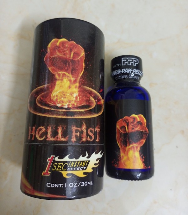 Popper Hell Fist 30ml Chính Hãng - Kích Thích Mạnh Mẽ, Giao Hàng Nhanh