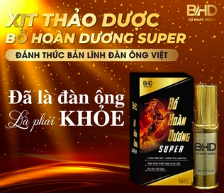 Xịt Bổ Hoàn Dương Super Plus Chính Hãng Tăng Cường Sinh Lý Nam