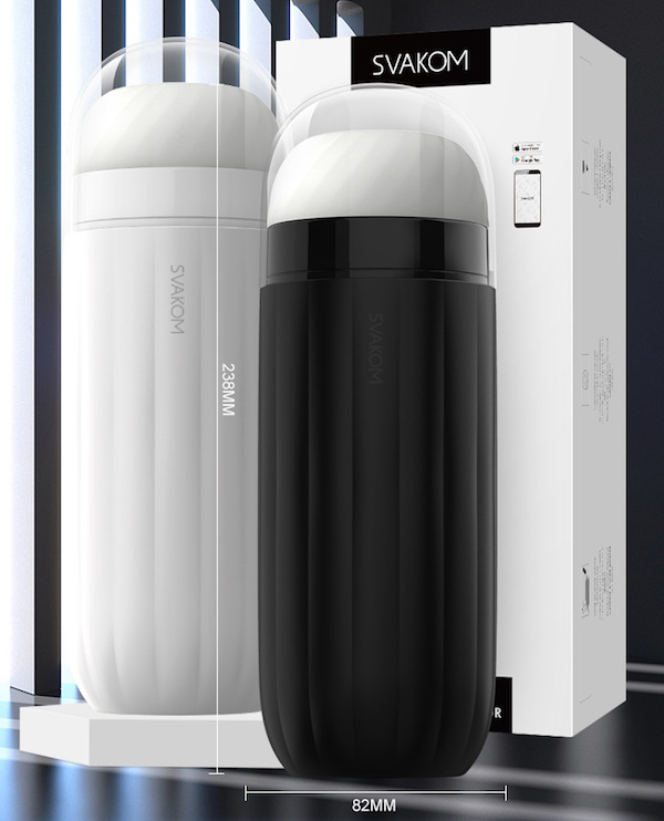 Âm đạo giả Svakom Sam Neo điều khiển qua app, webcam tương tác, trải nghiệm thực tế