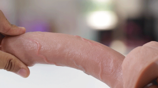 Dương vật giả Lovetoy 8 inch siêu mềm dẻo, gắn tường bền bỉ, thỏa mãn cực đỉnh