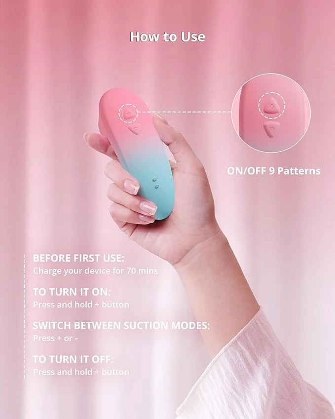 Lovense Tenera 2 máy bú âm vật kết nối App kích thích cực mạnh