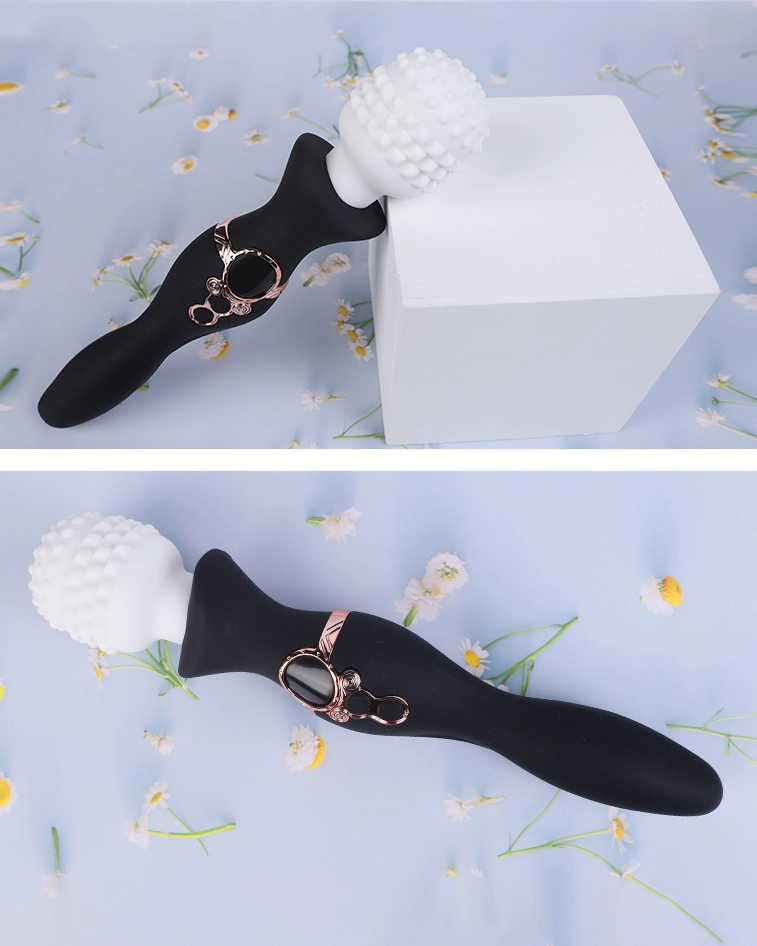 Chày rung Yeain Magic Wand 2 đầu gai silicon mượt kích thích
