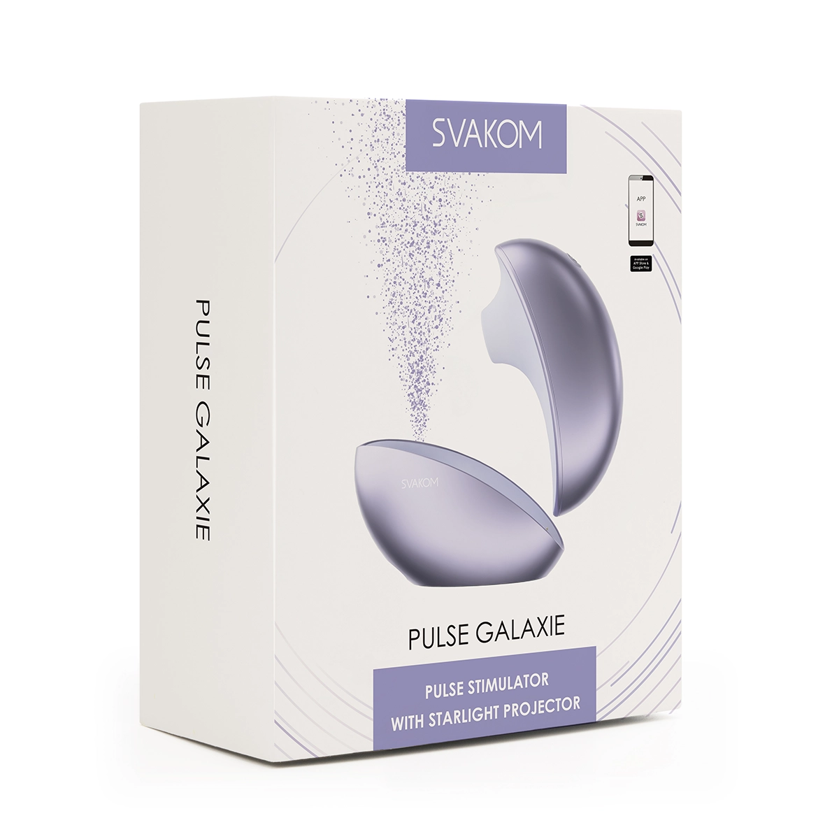 Svakom Pulse Galaxie phát sáng kết nối App máy bú hút thổi âm vật