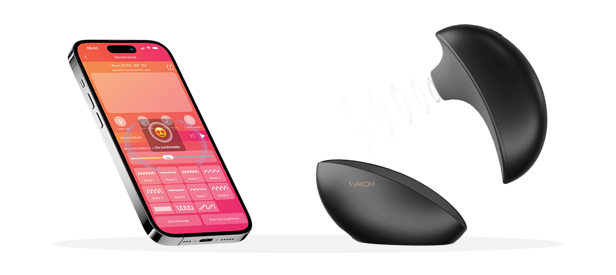 Svakom Pulse Galaxie phát sáng kết nối App máy bú hút thổi âm vật