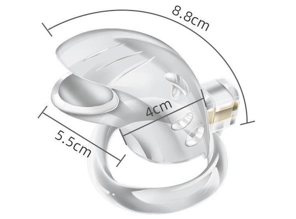 Khóa dương vật Mizzzee cứng bền bạo dâm tăng khoái cảm