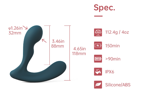 Nơi bán Magic Motion Solstice X máy mát xa hậu môn tuyến tiền liệt kết nối App điều khiển thông minh mới nhất