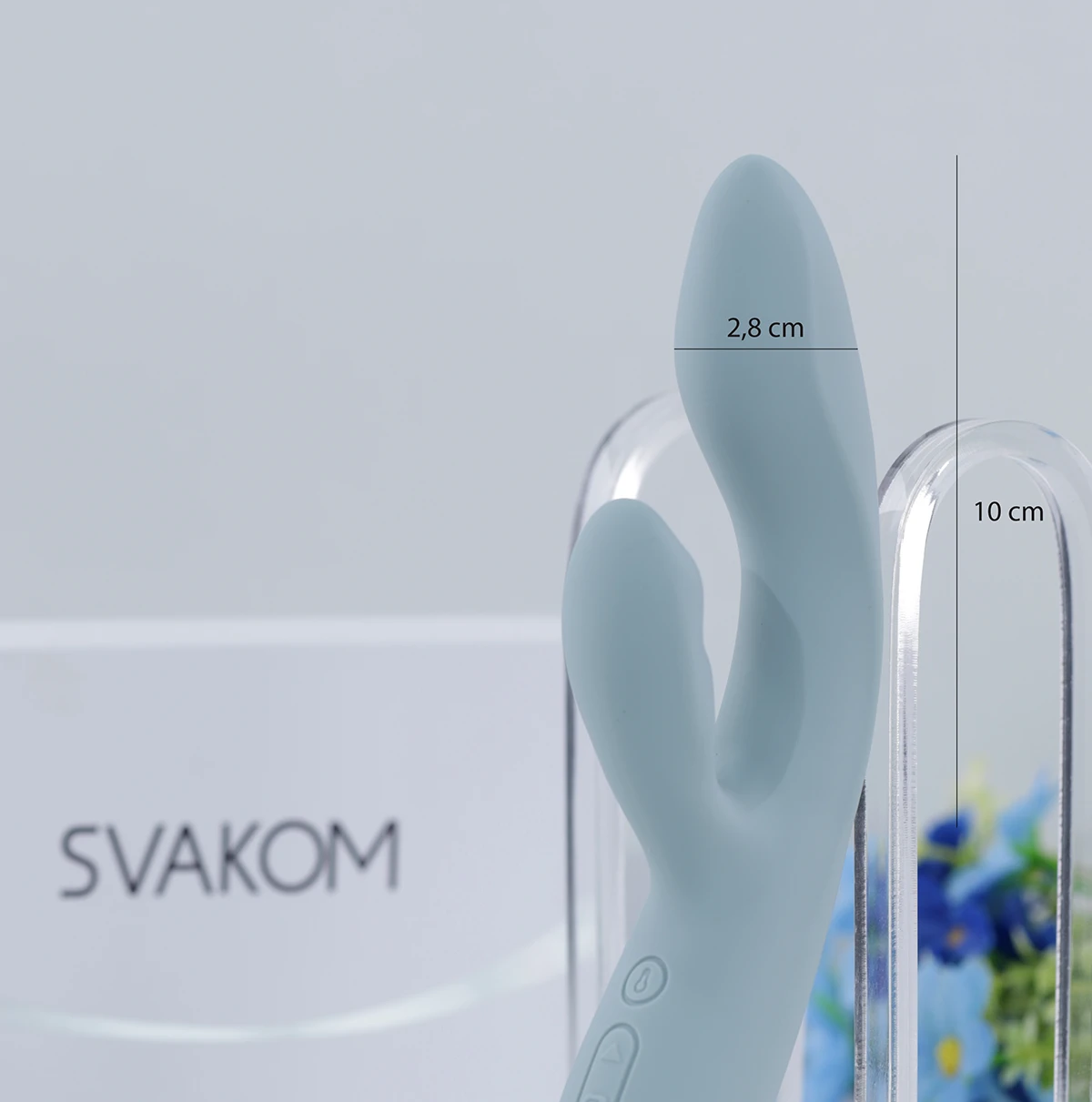 Dương Vật Giả Svakom Chika Rung Điểm G Sưởi Ấm Kích Thích