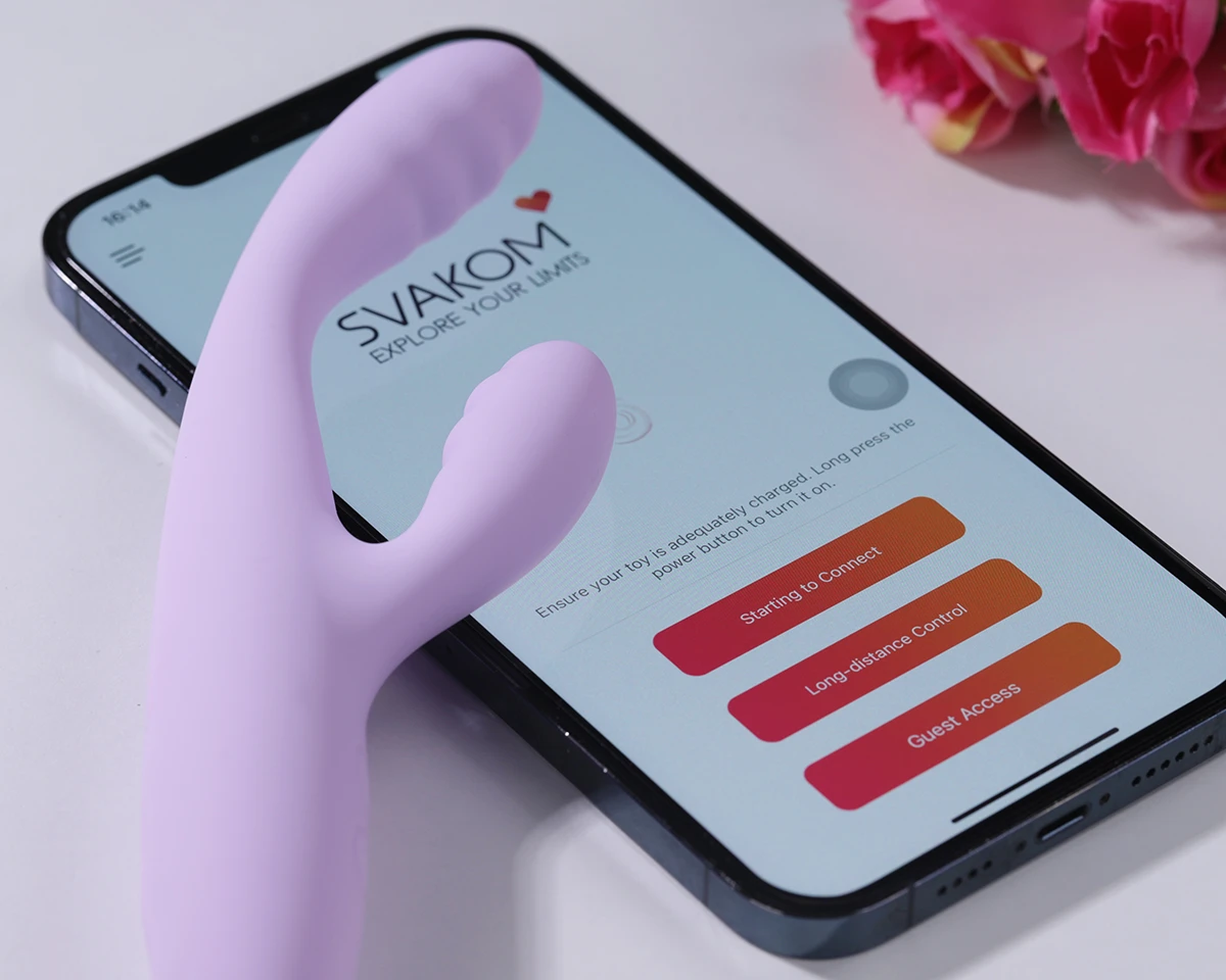 Cung cấp Dương vật giả Svakom Cici Plus 2 thiết kế nhánh rung kích thích kết hợp App giá sỉ