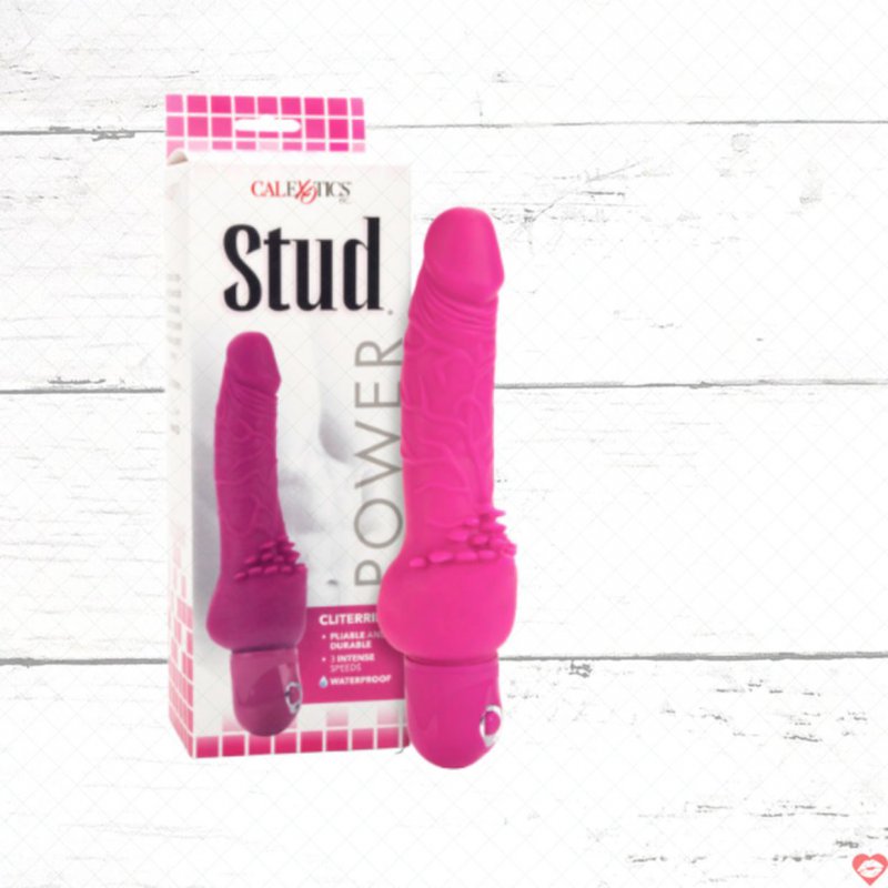 Cu giả rung CalExotics Power Stud Cliterrific Mỹ cao cấp 