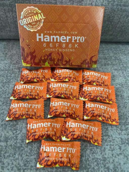 Kẹo Sâm Hamerpro Vị Mật Ong Tăng Sức Khỏe Năng Lượng Mạnh