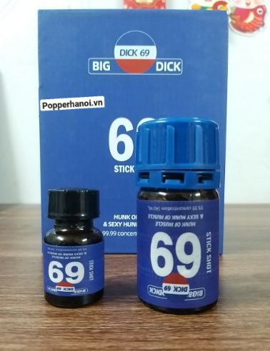 Bán Combo Popper Dick 69 50ml hàng mạnh - Chai 40ml + 10ml chính hãng