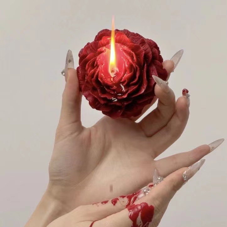 Nến BDSM hình hoa hồng sang trọng kích thích đam mê đêm