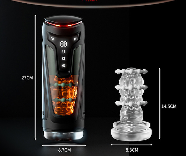 Máy Bút Mút Dương Vật Tự Động Rung Thụt Bi Sục Cực Đã